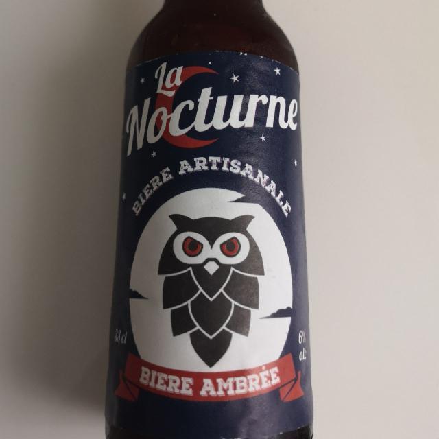 La Nocturne Ambrée 6.0%, Brasserie La Nocturne, France