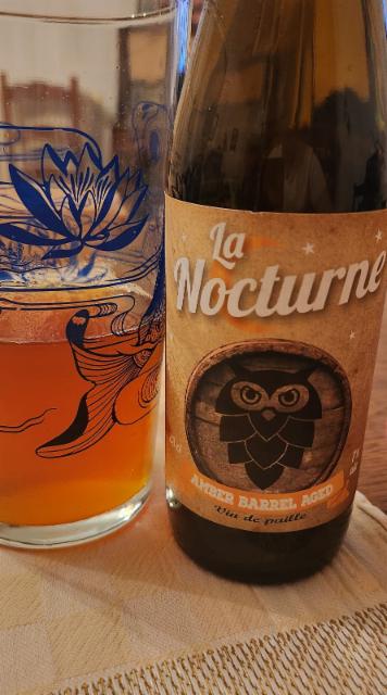 La Nocturne Amber Barrel Aged, Brasserie La Nocturne