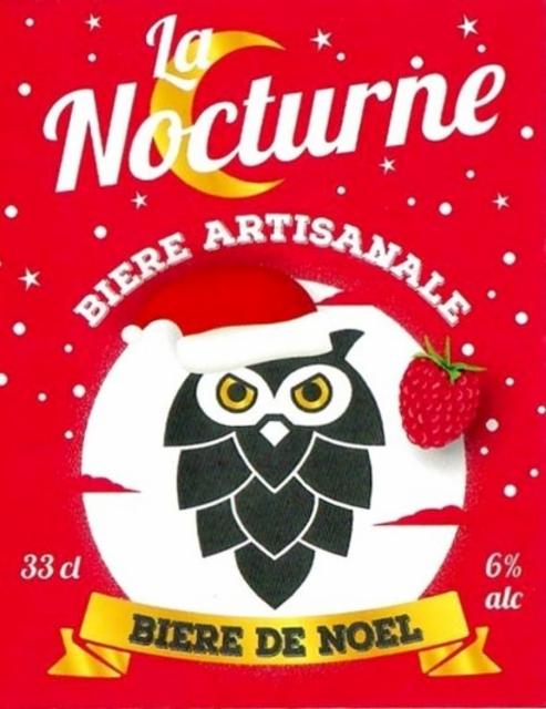 Bière De Noël 7.0%, Brasserie La Nocturne, France