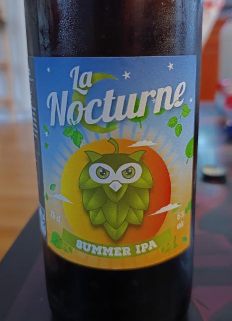 la nocturne summer ipa 6.0%, Brasserie La Nocturne, France