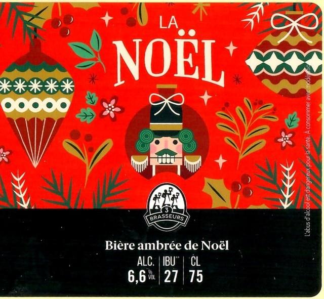 La Noël 2025 6.6%, Les 3 Brasseurs / The 3 Brewers Lille, France