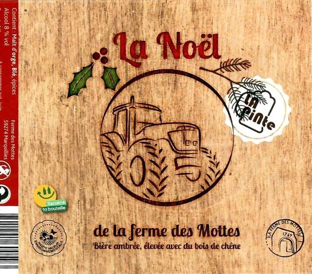 La Noël de la Ferme des Mottes 7.0%, Brasserie De La Ferme Des Mottes, France