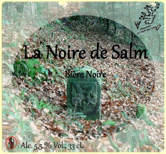 La Noire De Salm 5.5%, Brasserie Du Pays Des Lacs, France