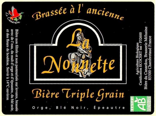 La Nonnette Triple Grain 6.0%, Brasserie Mélusine, France