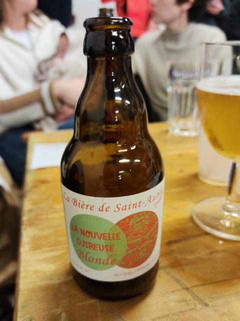 la nouvelle djireuse blonde 6.2%, Brasserie La Binchoise, Belgium