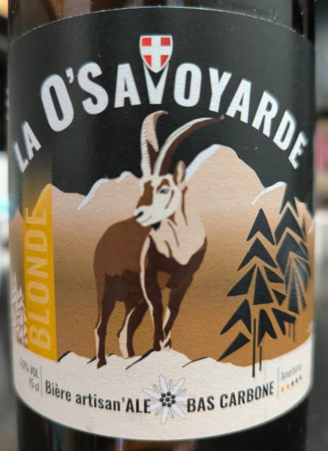 La O'savoyarde 5.5%, Brasserie La Rochoise, France