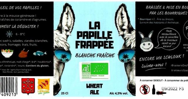 La Papille Frappée, La Brasserie Des Papi'lles