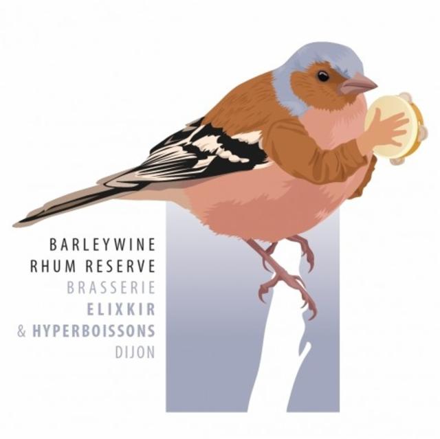 La Part Des Hommes #15 Barleywine Rhum Reserve 11.3%, Brasserie Elixkir, France