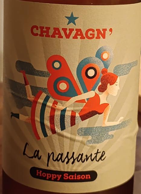 La Passante Hoppy Saison 4.8%, Brasserie La Chavagn', France