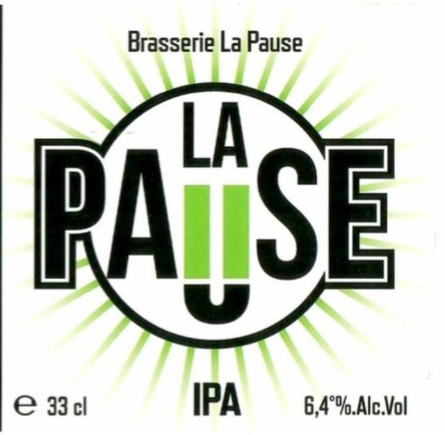 La Pause IPA 6.4%, La Pause, France