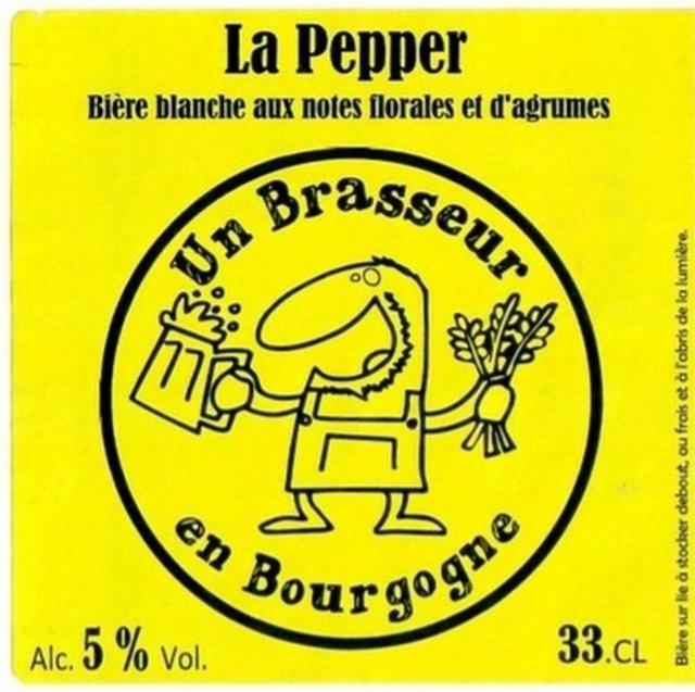 La Pepper 5.0%, Brasserie Les Plains Monts, France