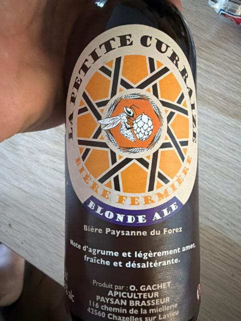 La Petite Curraize Blonde, Ferme O. Gachet - Apiculteur Paysan Brasseur