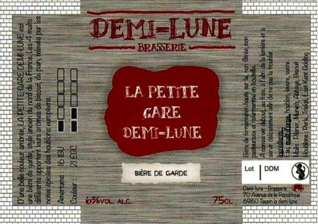 La Petite Gare Demi-Lune 6.0%, Demi-Lune, France