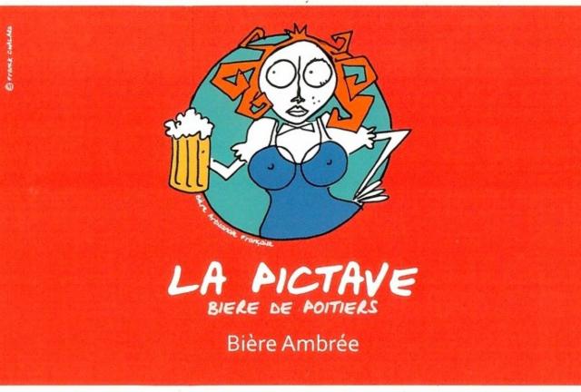 La Pictave Ambrée 6.5%, Brasserie De Bellefois, France