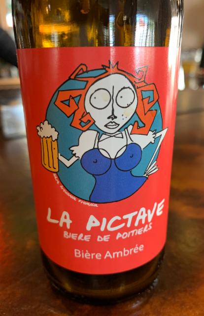 La Pictave Ambrée 6.1%, Brasserie De Bellefois, France