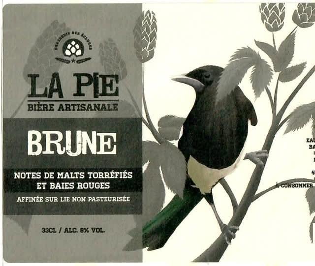 La Pie Brune 8.0%, Brasserie Des Écluses, France