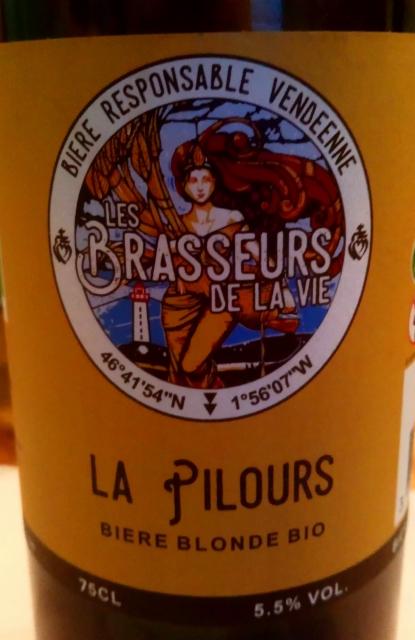 La Pilours 5.5%, Les Brasseurs De La Vie, France