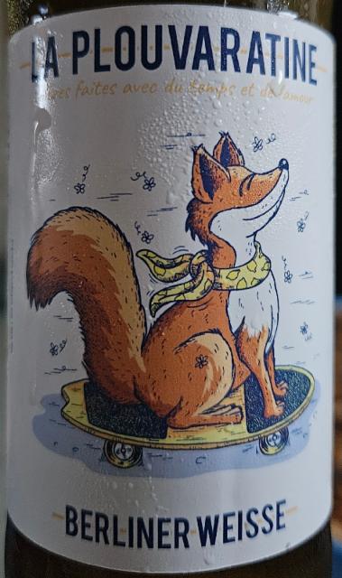 La Plouvaratine Berliner Weisse, La Ville Porte Amour