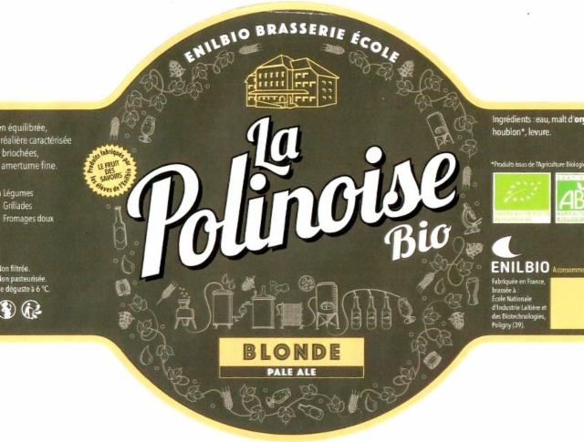 La Polinoise Blonde 6.0%, ENILEA (Ex ENILBIO) (La Polinoise), France