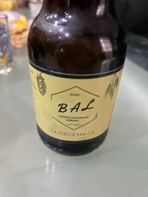 La Porter Vanille, Brasserie c'est de la BAL