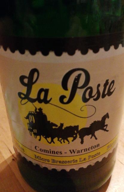 La Poste 5.0%, micro brasserie la poste, Belgium