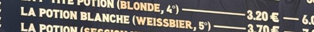 La potion blanch weissbier, Brasserie Du Réservoir