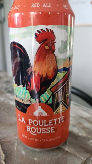 La poulette rousse 5.4%, La Grange Pardue, Canada