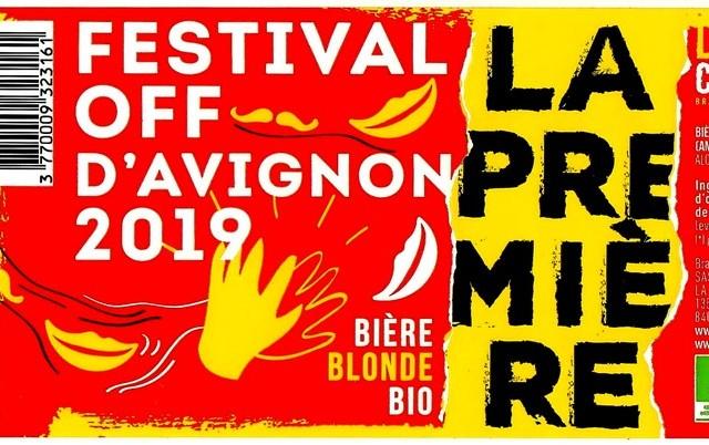 La Première - Édition Limitée Festival OFF d'Avignon 2019 5.0%, Brasserie La Comédienne, France