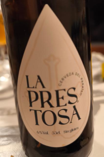 la prestosa 6.0%, Cervezas la Prestosa, Spain