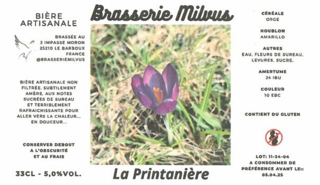 La Printaniere, Brasserie Milvus