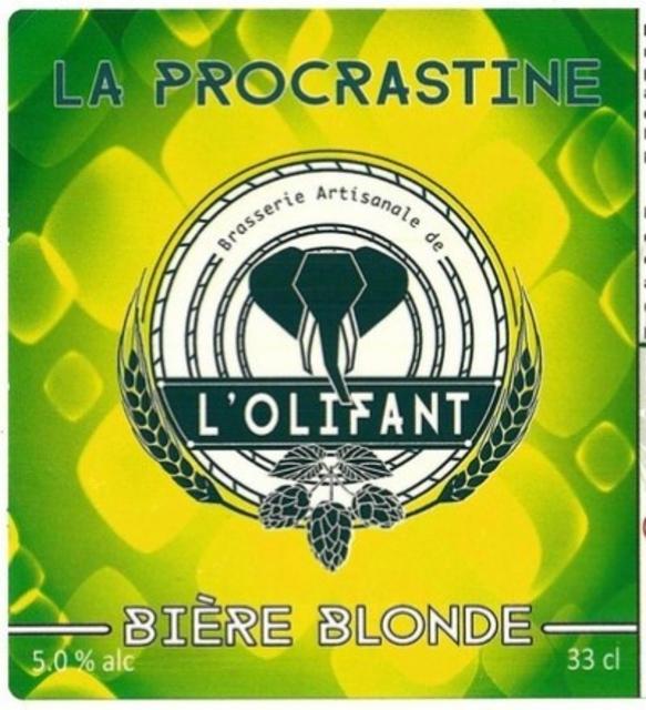 La Procrastine, Brasserie De L'Olifant