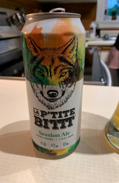 La p'tite bittt 4.0%, Belgh Brasse (Groupe Geloso), Canada