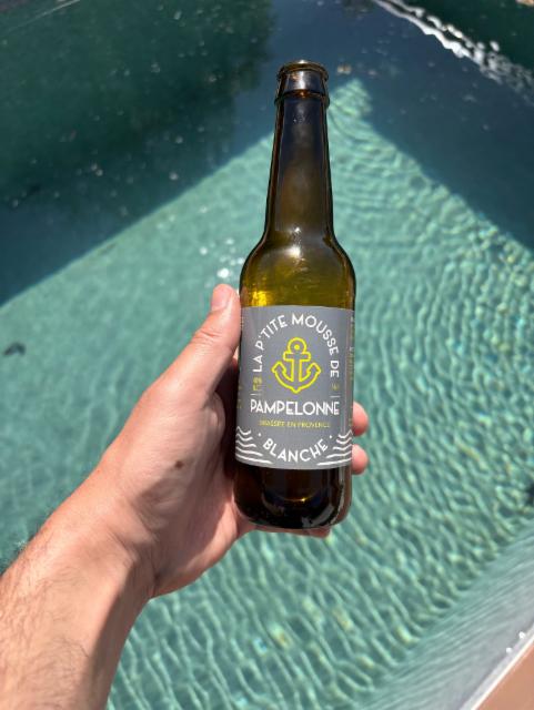La P'tite mousse de Pampelonne Blanche 4.0%, Les Brasseurs De L'Esterel (Riviera Beer), France