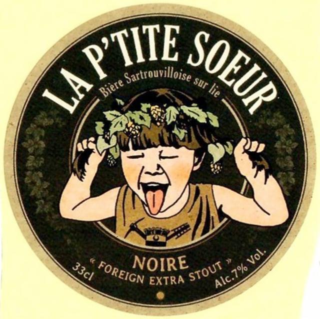 La P'tite Soeur Noire 7.0%, La P'tite Sœur - Val De Seine, France