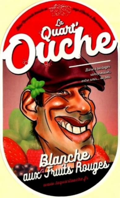 La Quart'Ouche Blanche Aux Fruits Rouges 5.5%, La Quart'Ouche [Closed], France