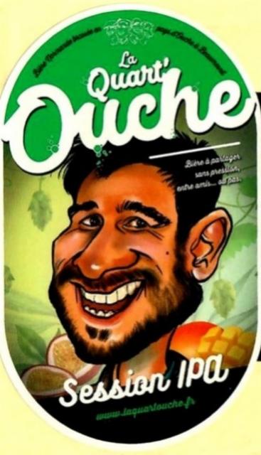 La Quart'Ouche Session IPA 5.1%, La Quart'Ouche [Closed], France