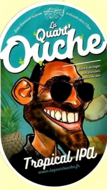 La Quart'Ouche Tropical IPA 6.5%, La Quart'Ouche [Closed], France