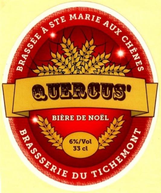 La Quercus' De Noël 6.0%, Brasserie Du Tichemont (La Quercus') [Closed], France