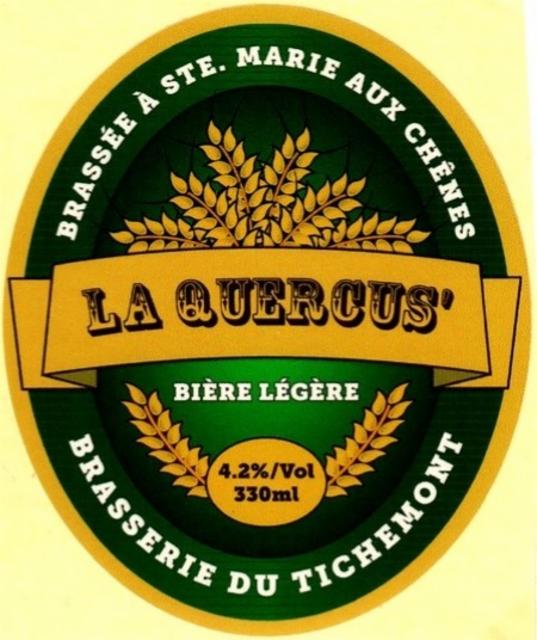 La Quercus' Légère 4.2%, Brasserie Du Tichemont (La Quercus') [Closed], France