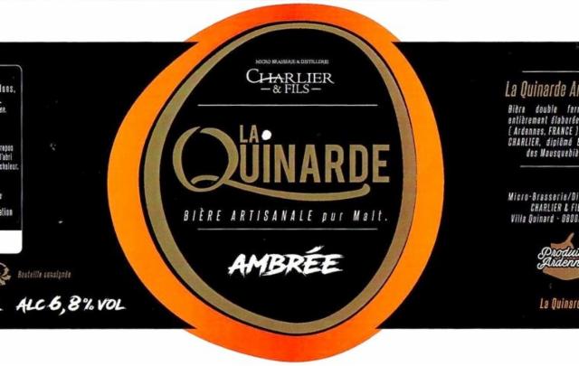 La Quinarde Ambrée 6.8%, Charlier & Fils (La Quinarde), France