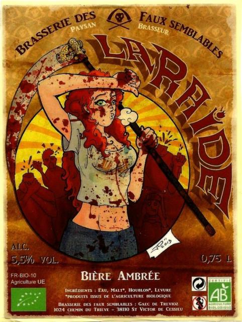 La Raide 5.5%, Brasserie Des Faux Semblables, France