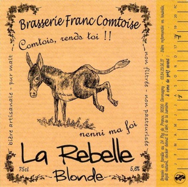 La Rebelle Blonde, La Rebelle (Ex Brasserie Franc-Comtoise)