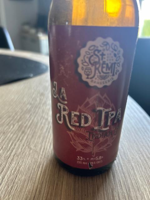 Saint Rémi La Red IPA 5.8%, Brasserie Saint Rémi, France