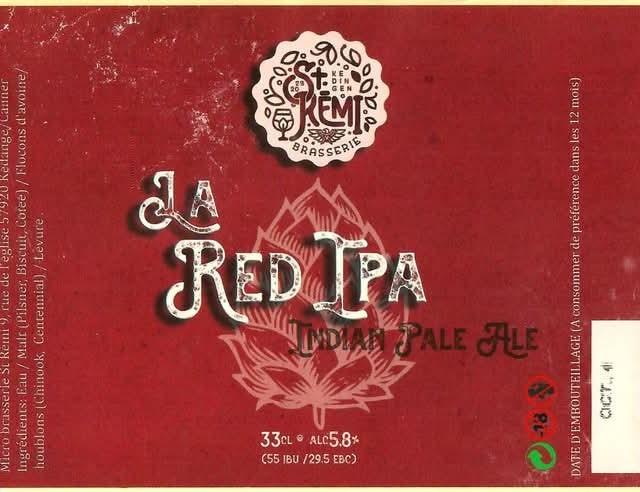 La Red IPA, Brasserie Saint Rémi