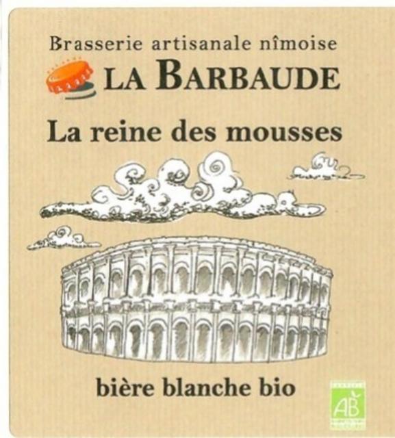 La Reine Des Mousses 5.4%, Brasserie La Barbaude, France