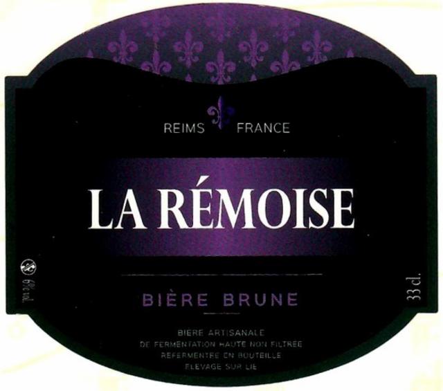 La Rémoise Brune 6.0%, Brasserie La Bouquine, France