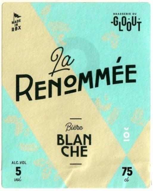 La Renommée Blanche 6.5%, Brasserie Du Goulot, France