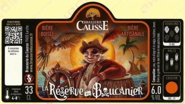 La Réserve Du Boucanier 6.0%, Brasserie Du Causse, France