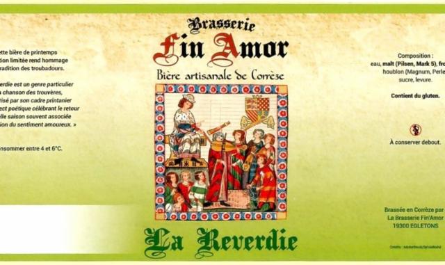 La Reverdie 5.5%, Brasserie Fin'Amor, France