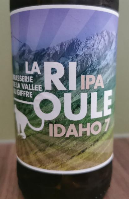La Rioule Idaho 7 5.5%, Brasserie De La Vallée Du Giffre, France